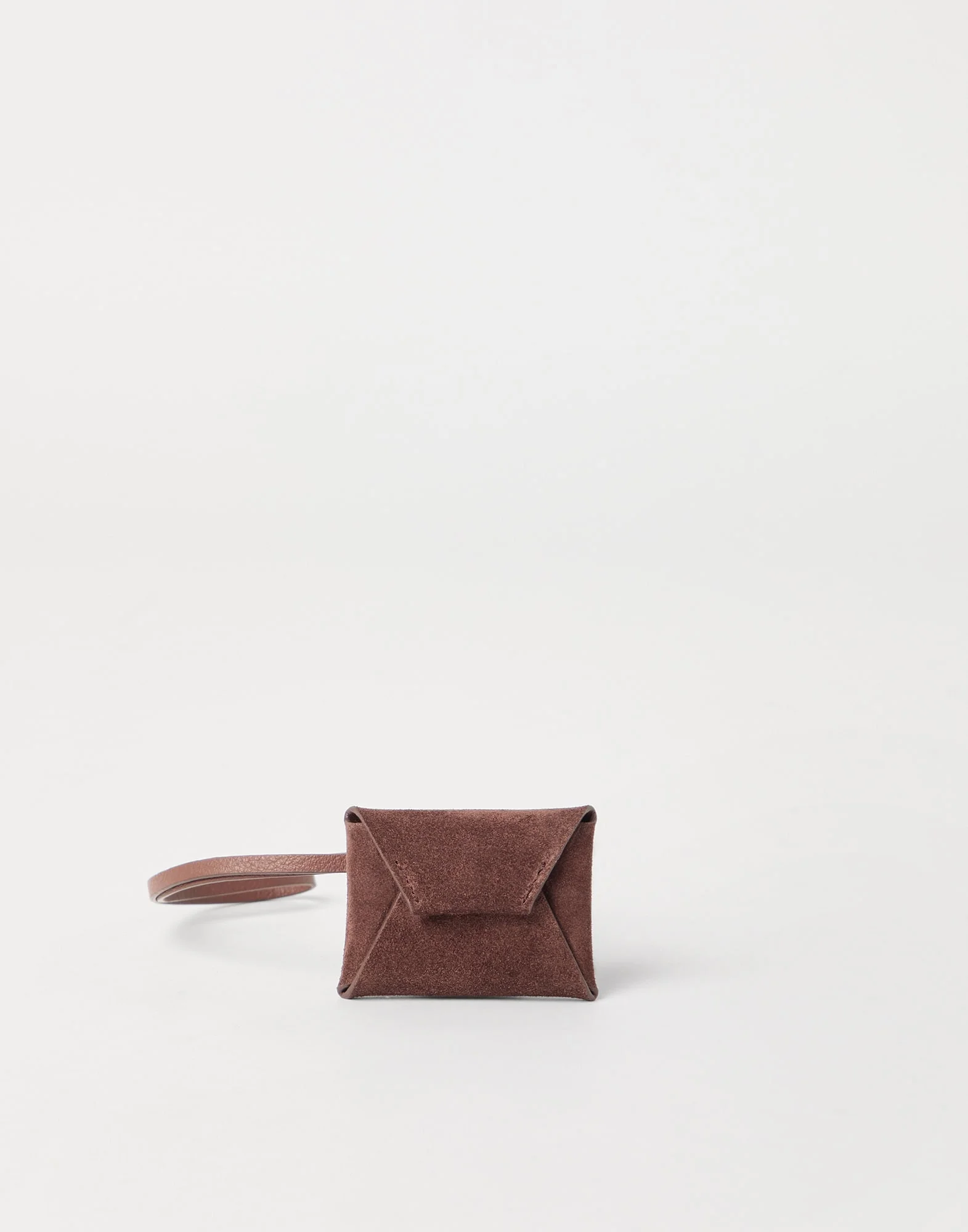 Suede bag charm - 1