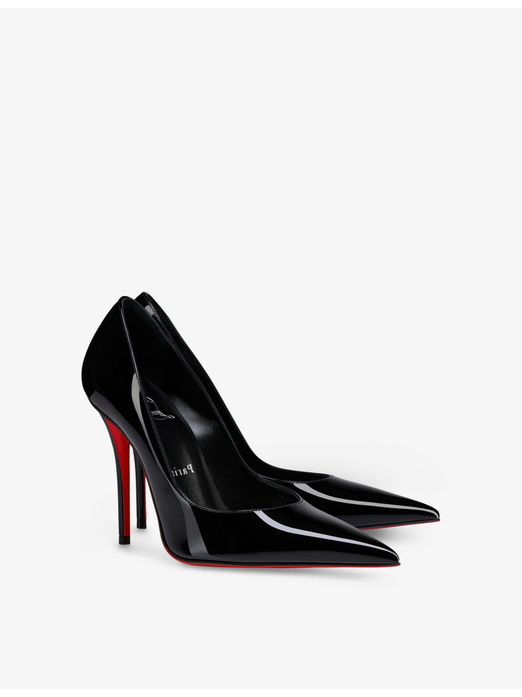 Miss Z 100 Patent Heeled Courts - 3