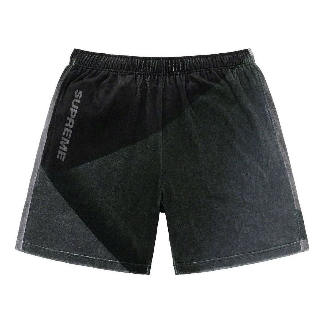 Supreme Geo Velour Shorts 'Black' SUP-SS23-144 - 1