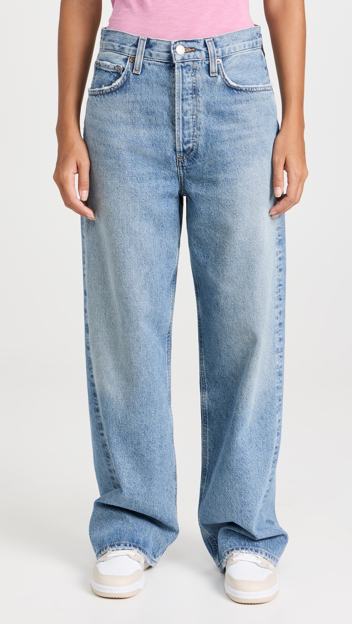Low Slung Baggy Jeans - 7