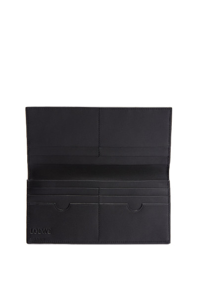 Loewe Long horizontal wallet in soft grained calfskin outlook