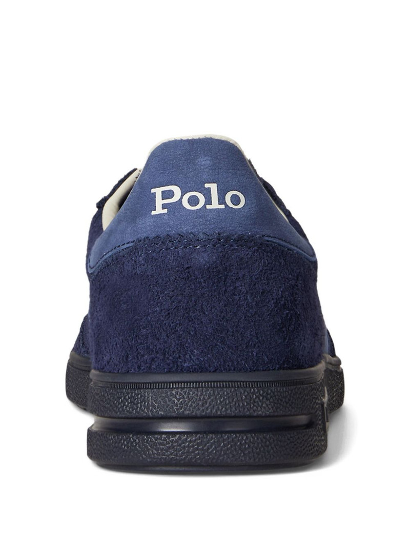 suede logo-detail sneakers 3