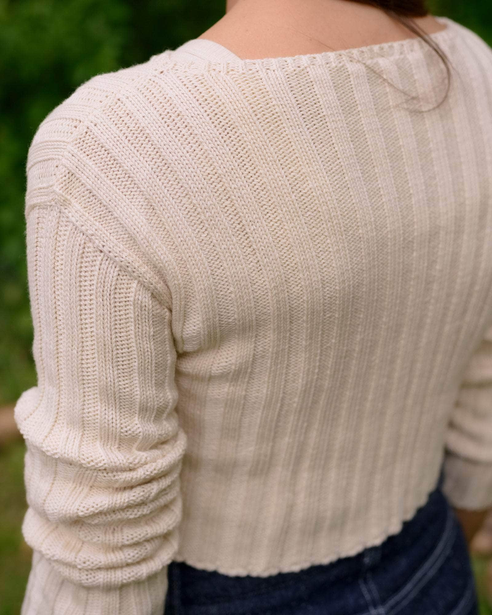Macau Cardigan - Organic Cotton Rib - 4