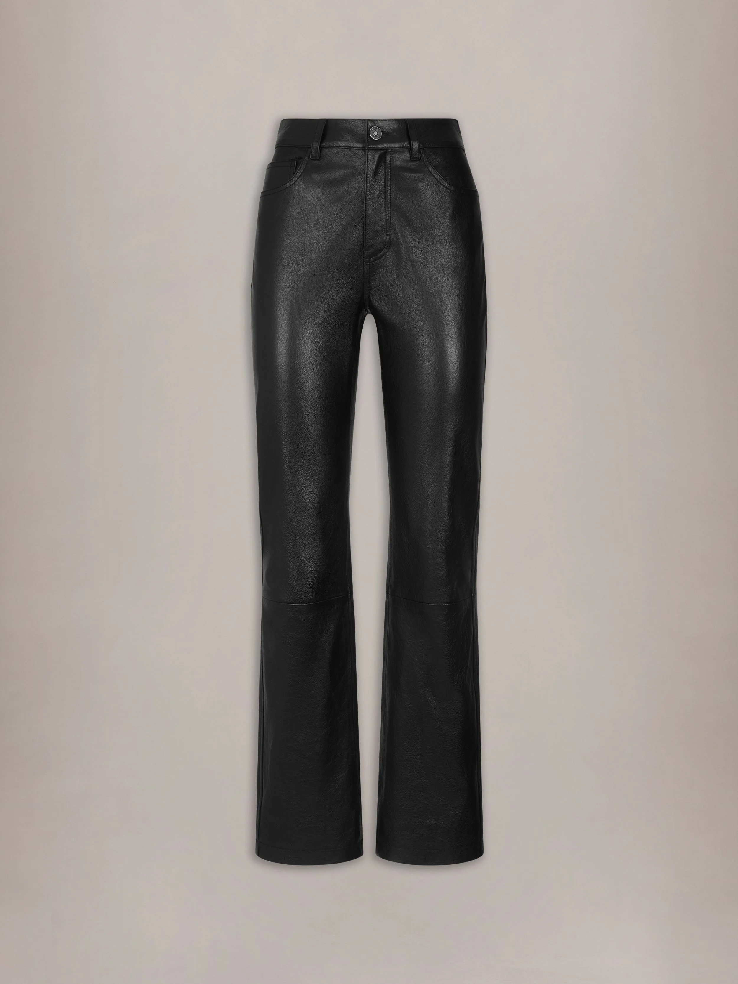 WOMEN'S VINTAGE CUT LEATHER PANT - 1