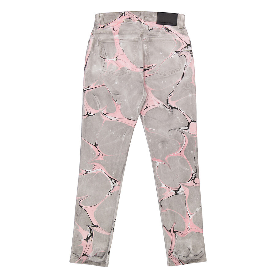 Stella McCartney Skinny Boyfriend Embroidered Logo Jeans, Waist Size 26" - 2