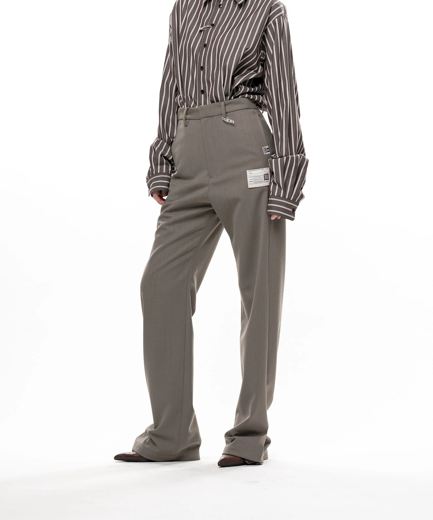 Twill Folded Pants - 1