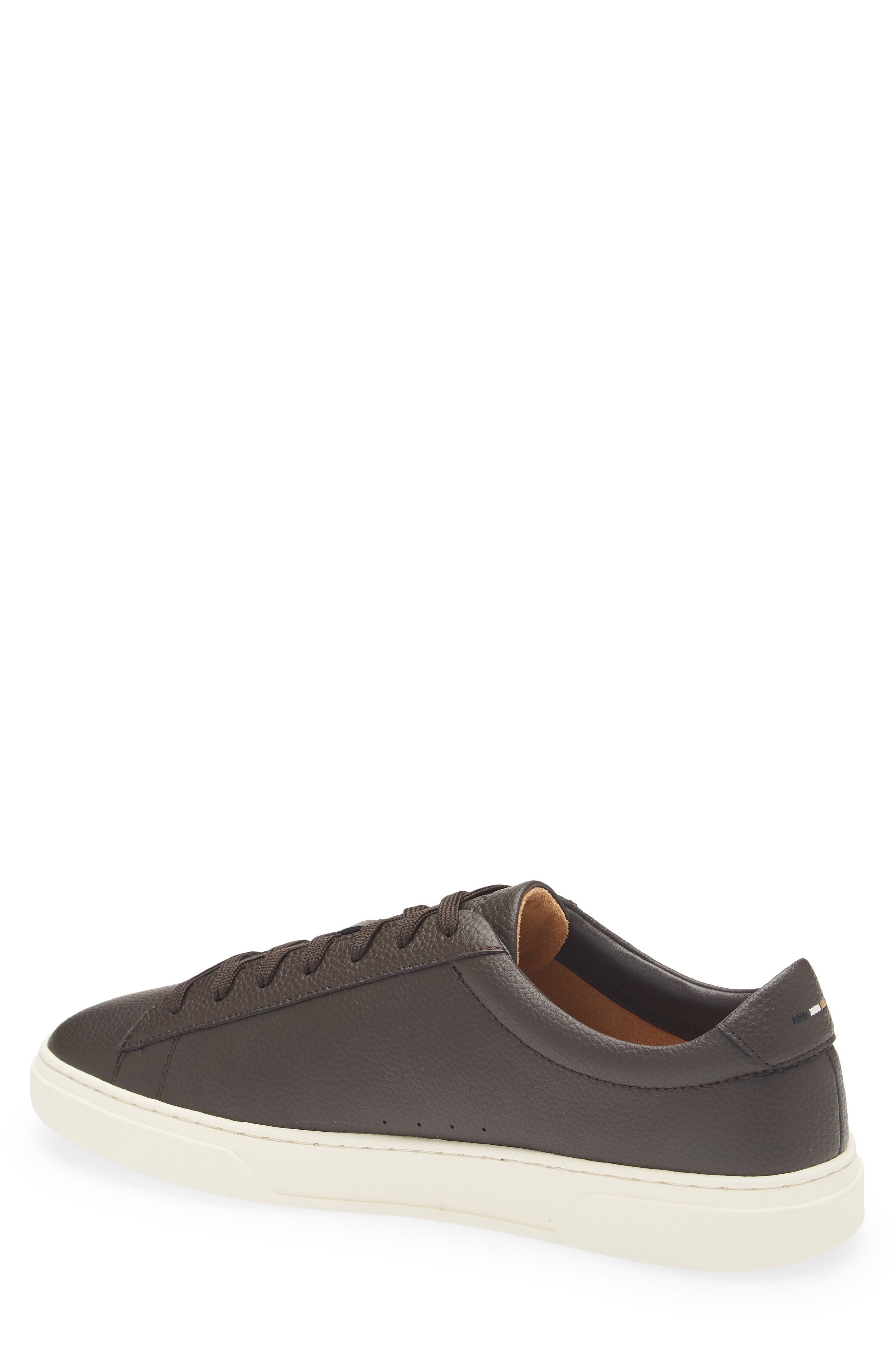 BOSS Kieren Low Top Sneaker in Dark Brown at Nordstrom - 2