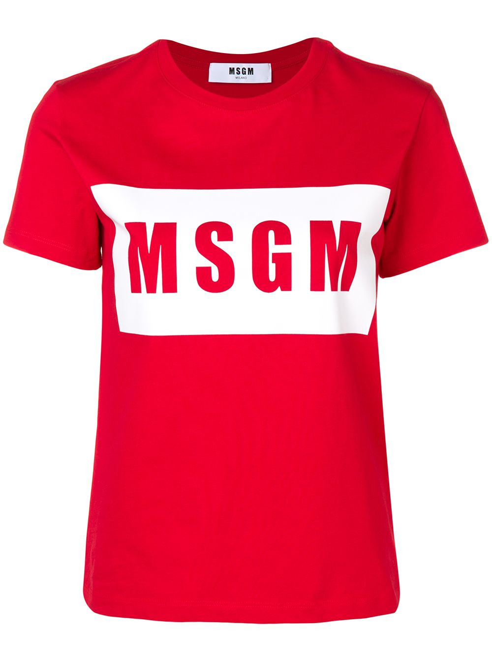 logo print T-shirt - 1