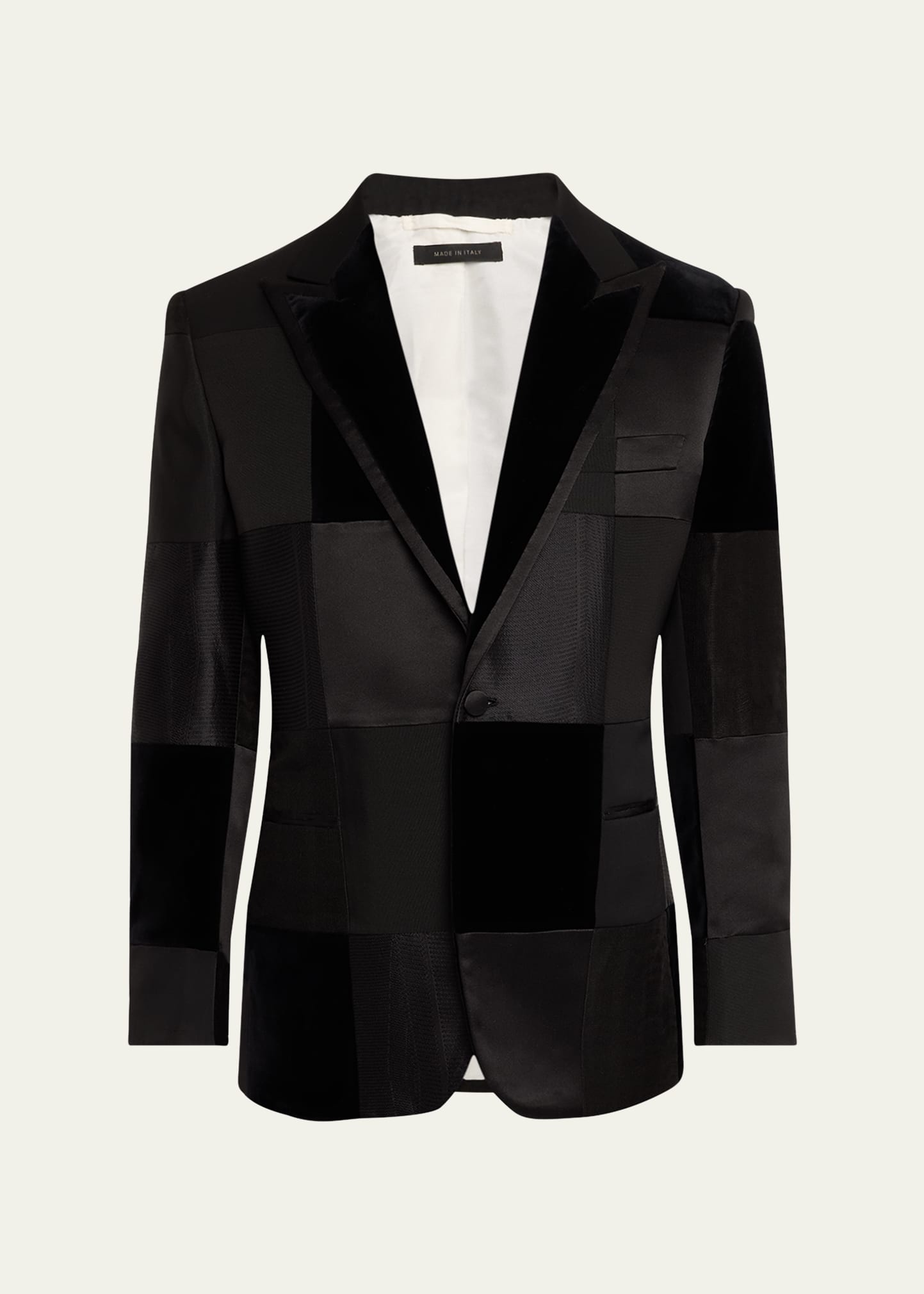 Men's Virgilio Patchwork Dinner Jacket - 1