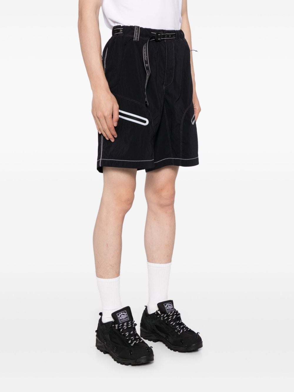 Light Hike belted shorts - 3