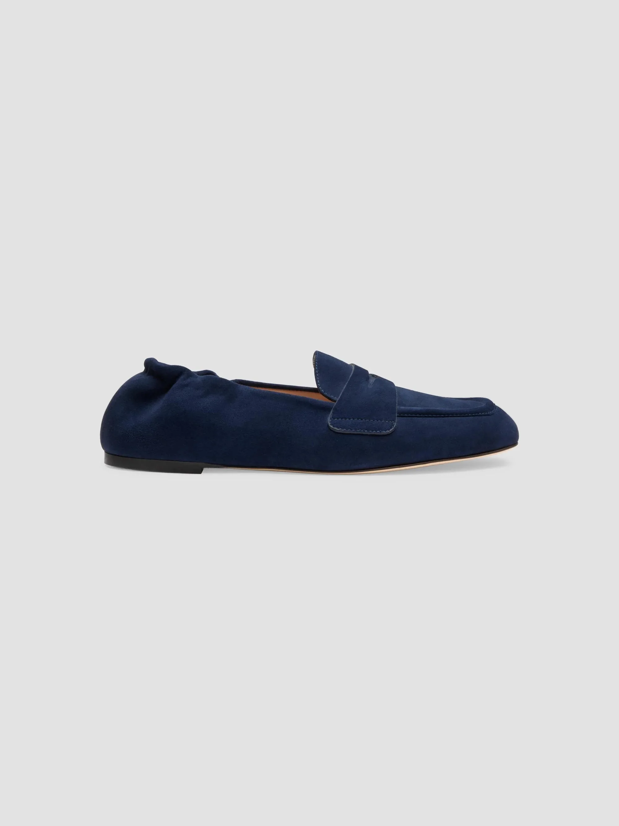 Women's Bryant Elasticized-Back Suede Loafers - Nice Blue - 1