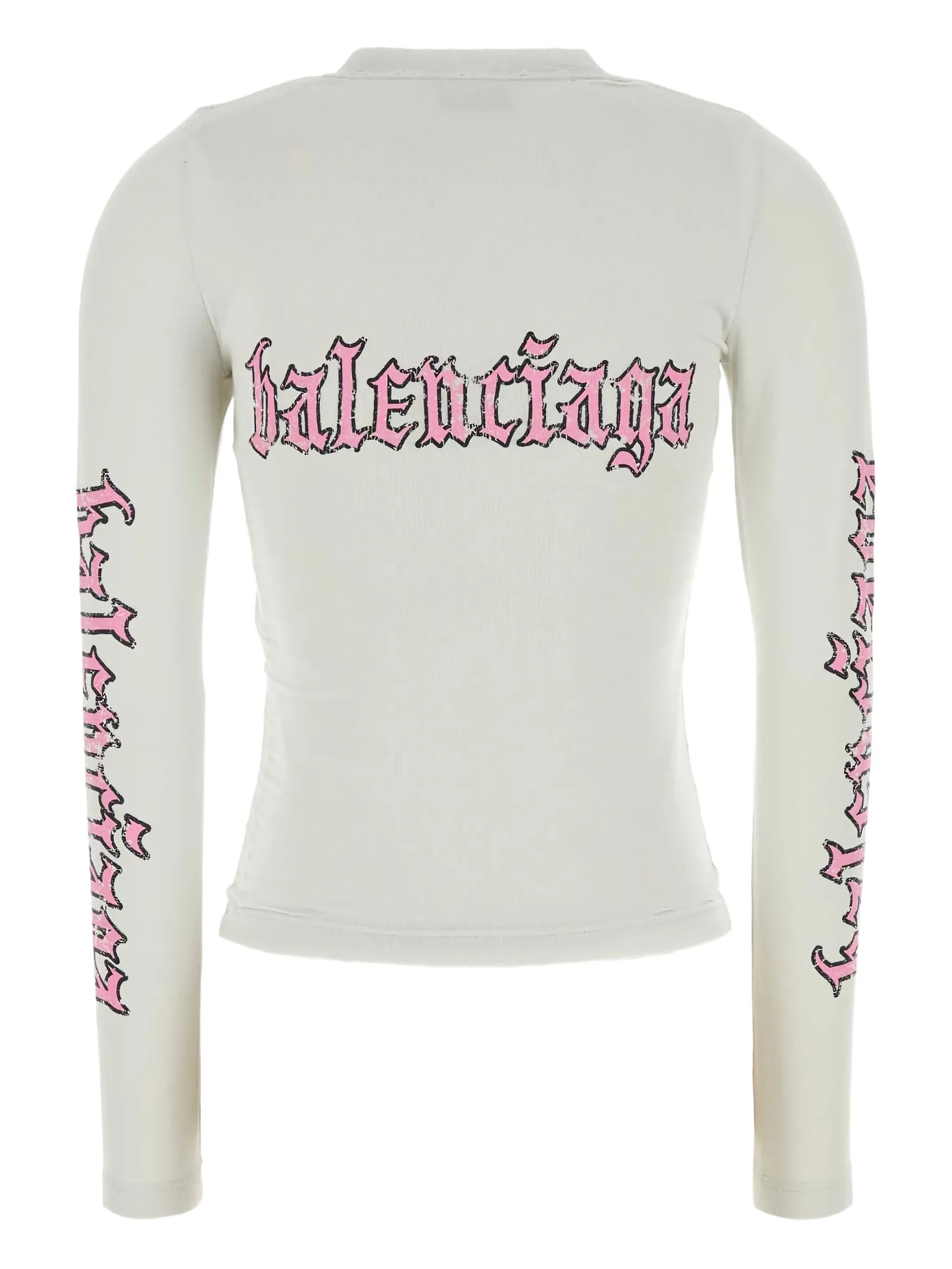 Balenciaga Logo-print Stretch T-shirt - 2