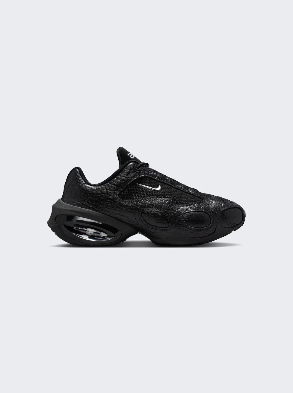 Air Max Muse Sneakers Black And Metallic Silver - 1