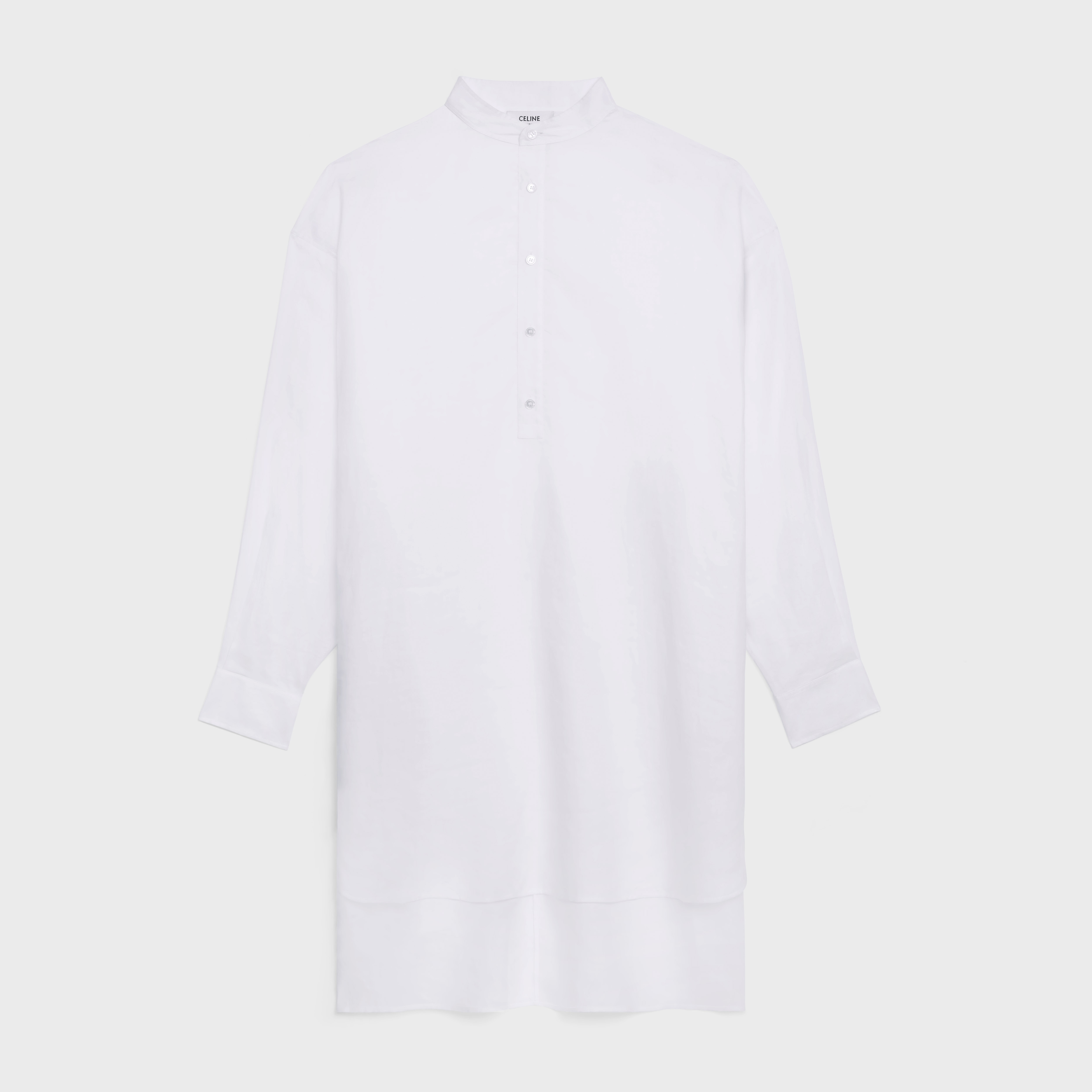 PAINTER SHIRT IN RAMIE AND LINEN - 1