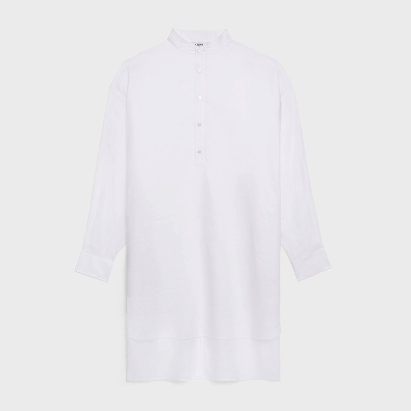 PAINTER SHIRT IN RAMIE AND LINEN 1