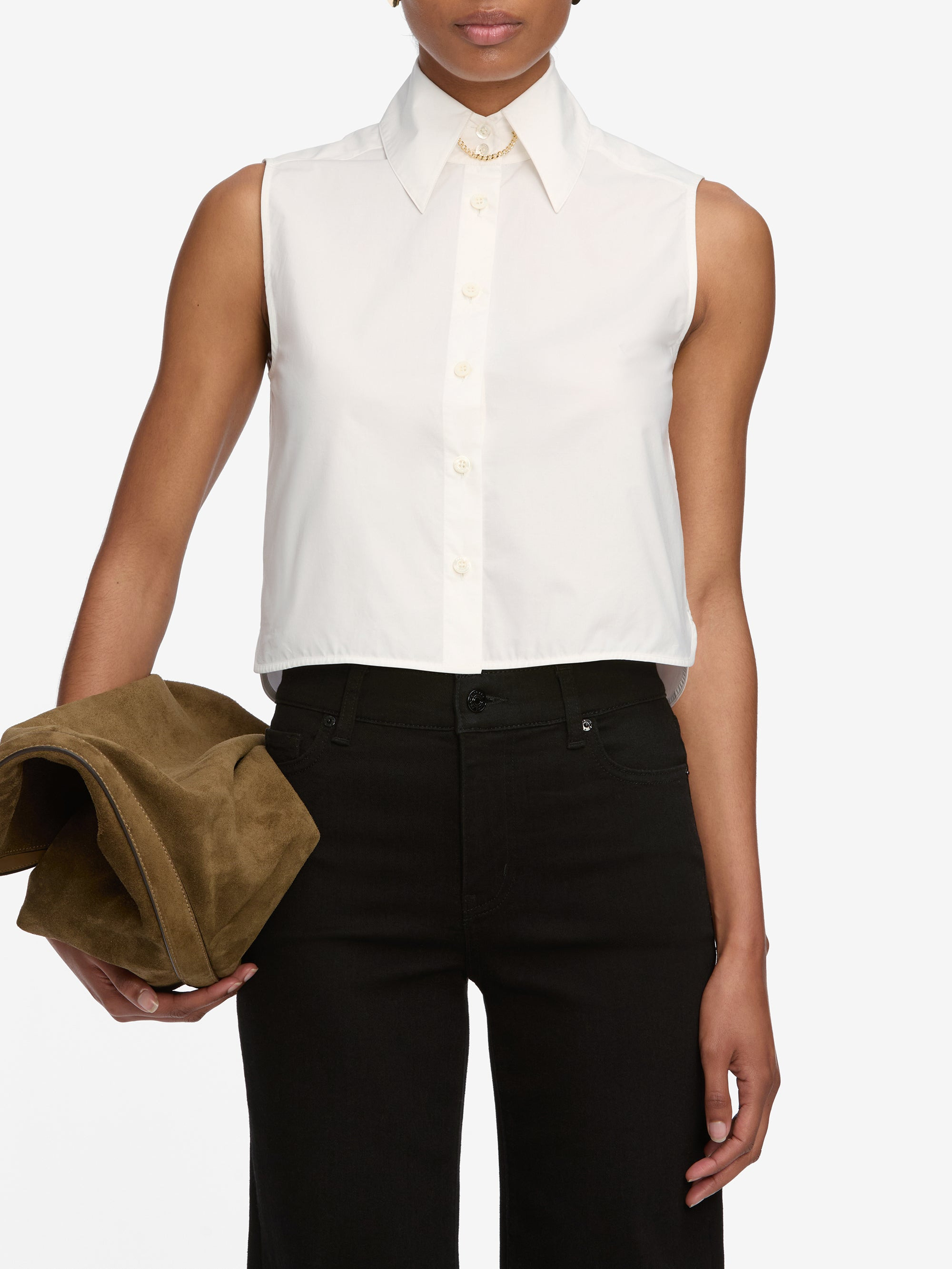 The Prep Shirt in White - 3