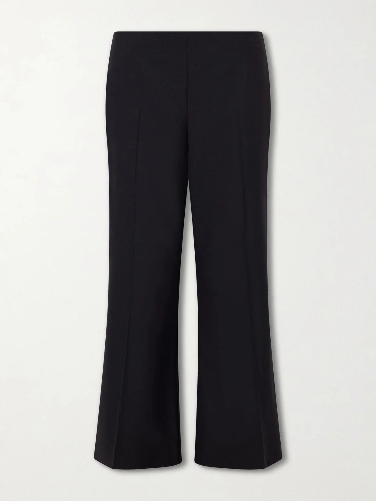 Walter Wool Mid-rise Flared Leg Pants - 1