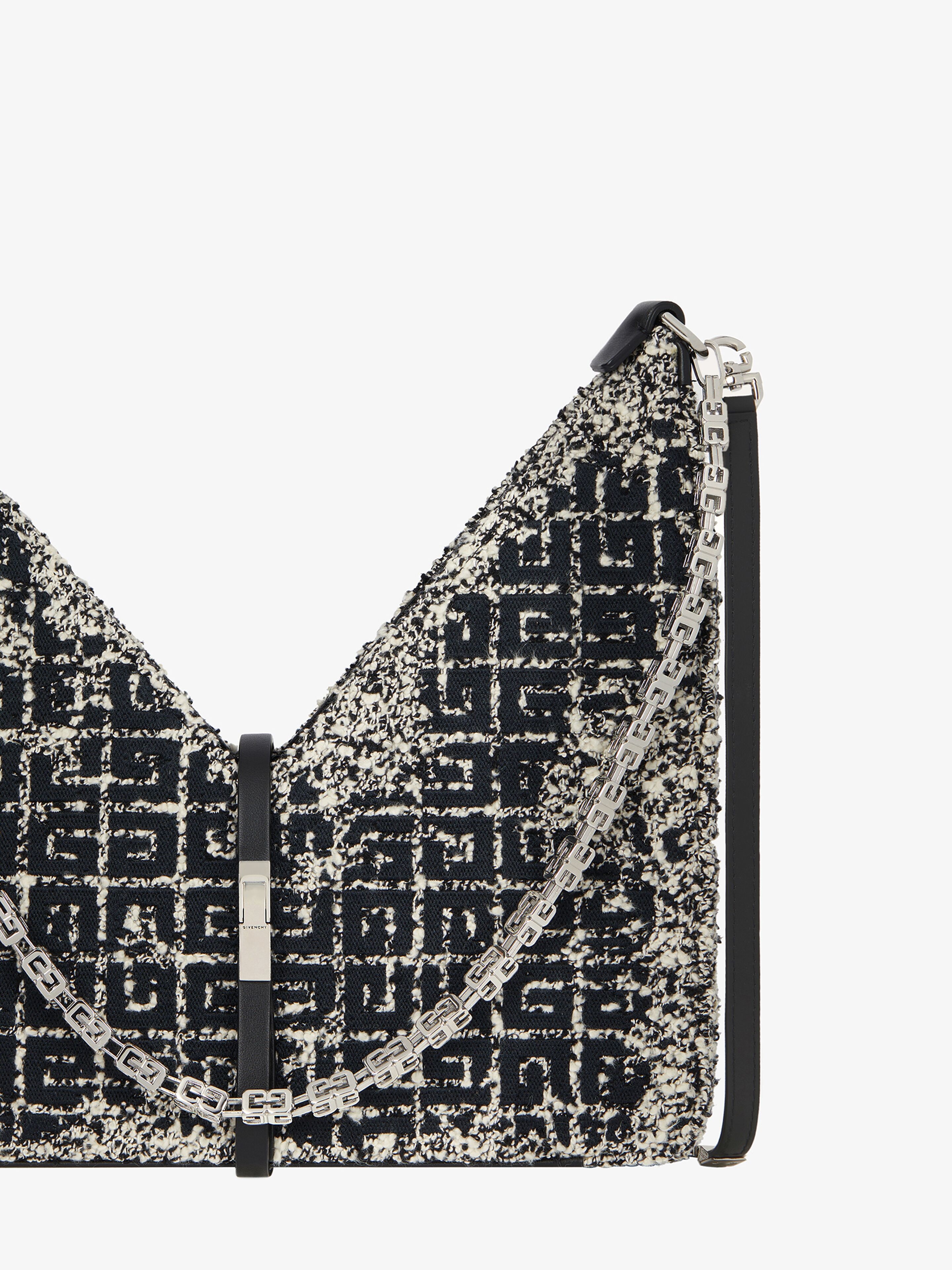 SMALL CUT OUT BAG IN 4G TWEED - 7