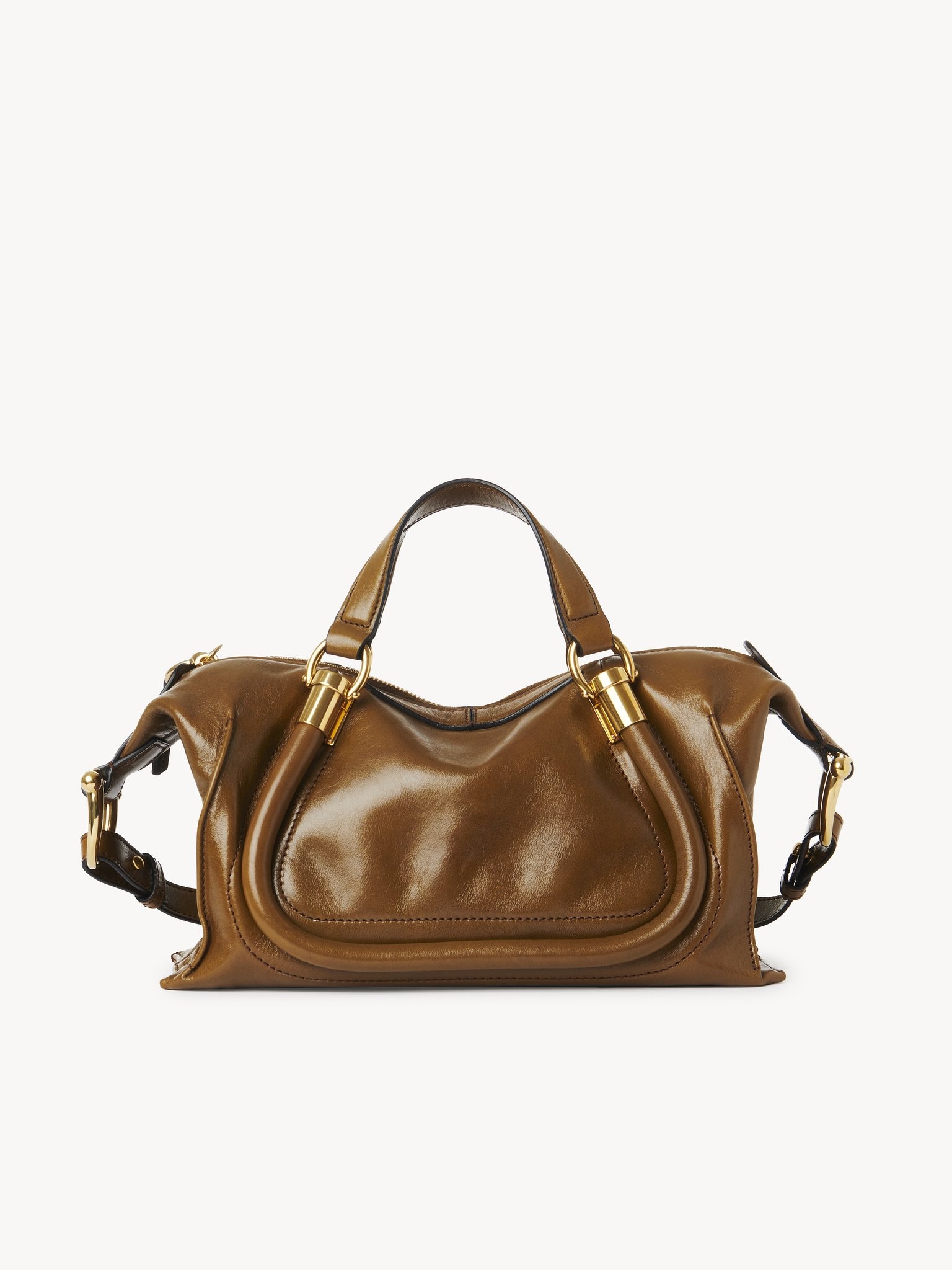 【関税＆送料込み】ChloAC Paraty 24 Shiny Leather Bags Chloé Small Paraty 24 Bag In Shiny Leather | Chloé US