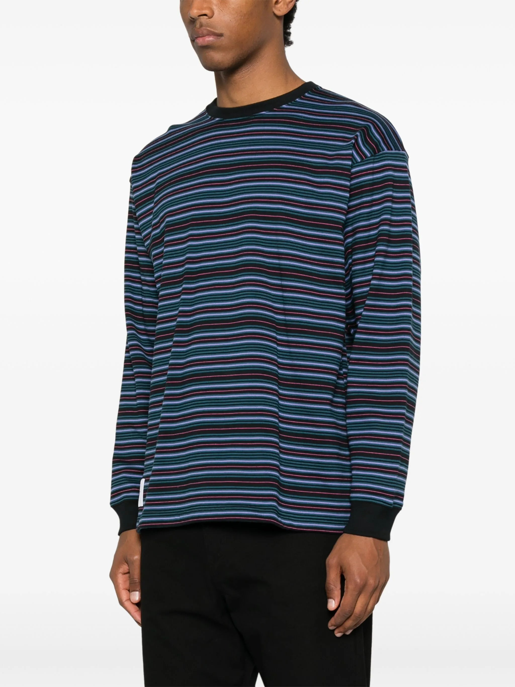 striped T-shirt - 3