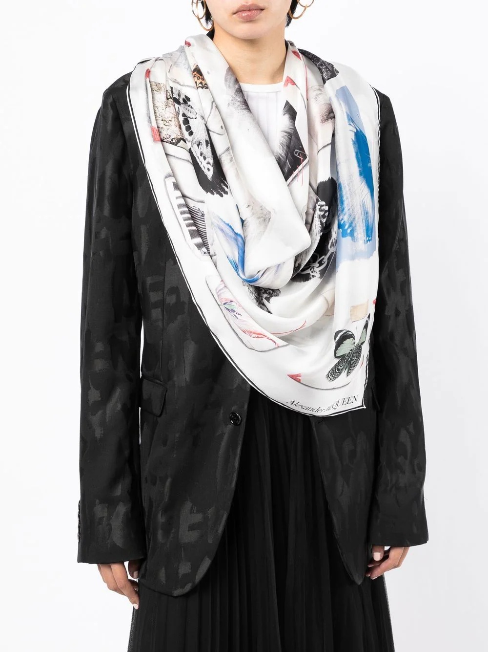 graphic-print Memories scarf - 2