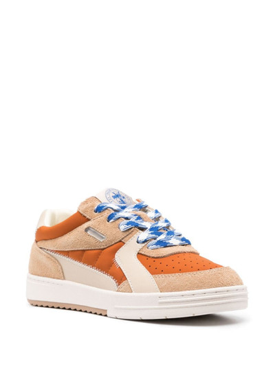 Palm Angels University panelled suede sneakers outlook