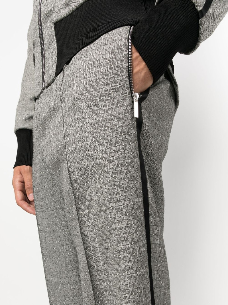 N40 graphic-print straight-leg trousers 5