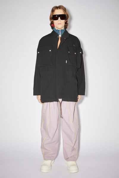 Acne Studios Workwear cotton jacket - Black outlook