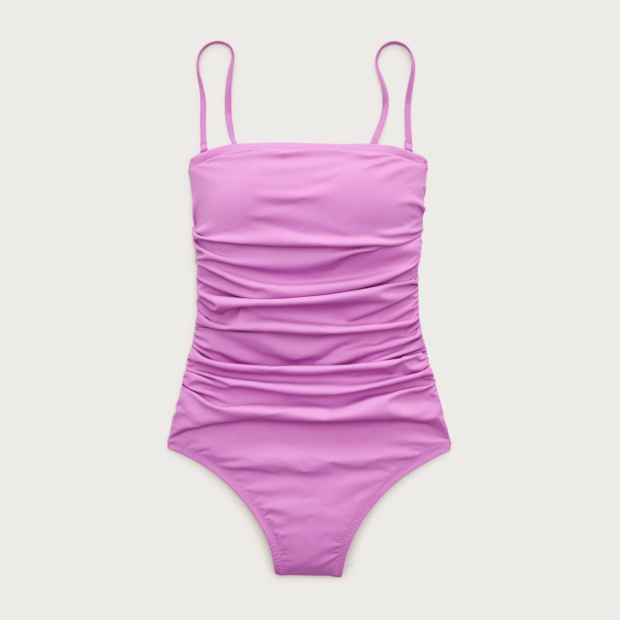 Gemma ruched bandeau one-piece - 1