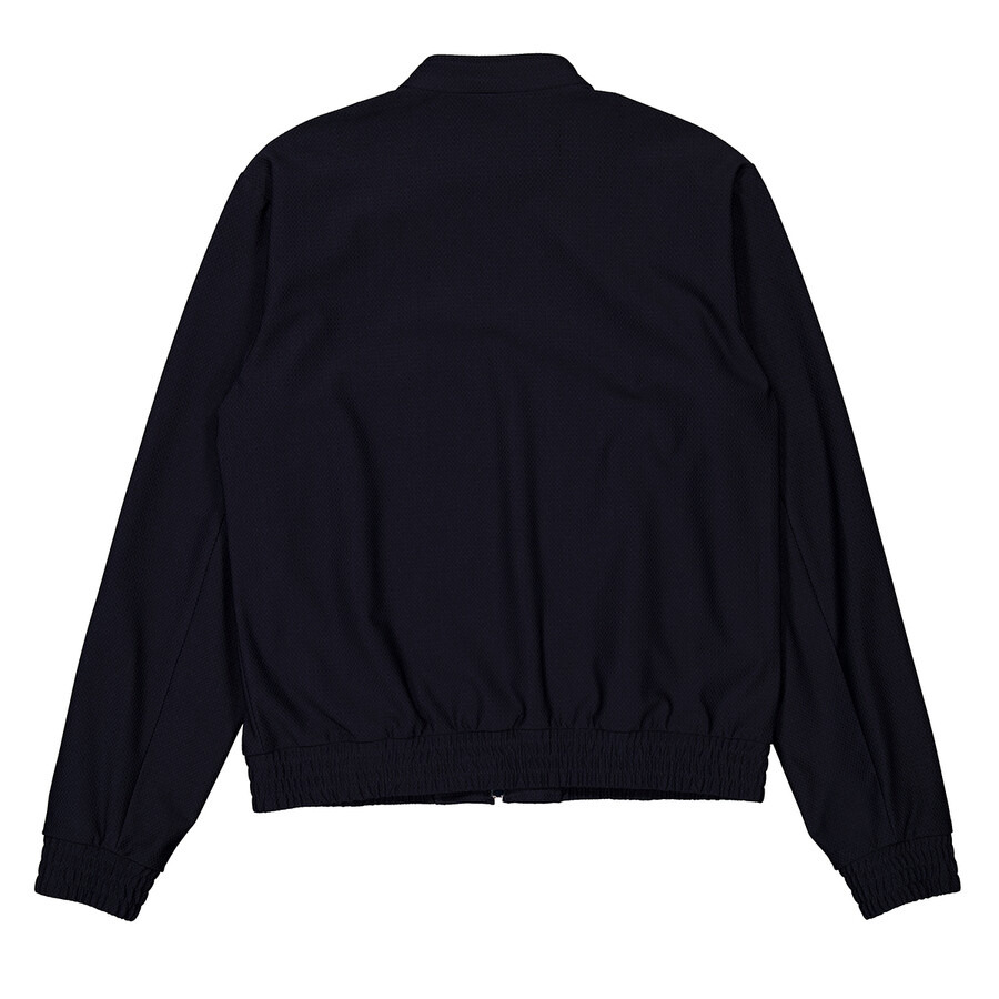 Emporio Armani Micro Pattern Guru Collar Blouson - 6