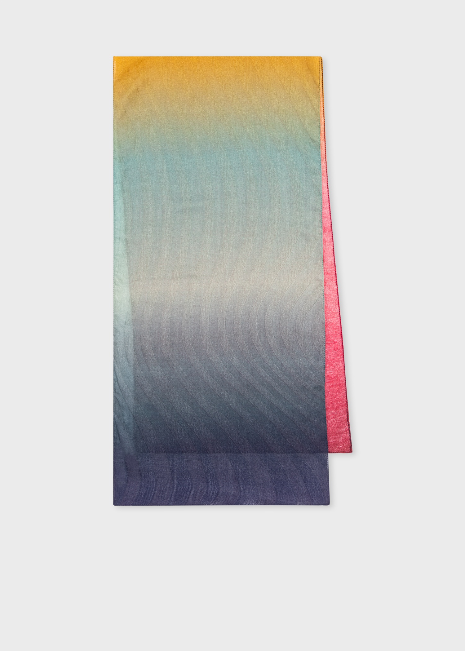 Women's 'Swirl' Ombre Silk-Blend Scarf - 1