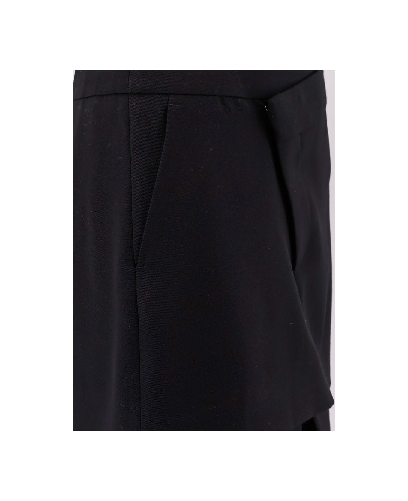 Asymmetric Midi Skirt - 3