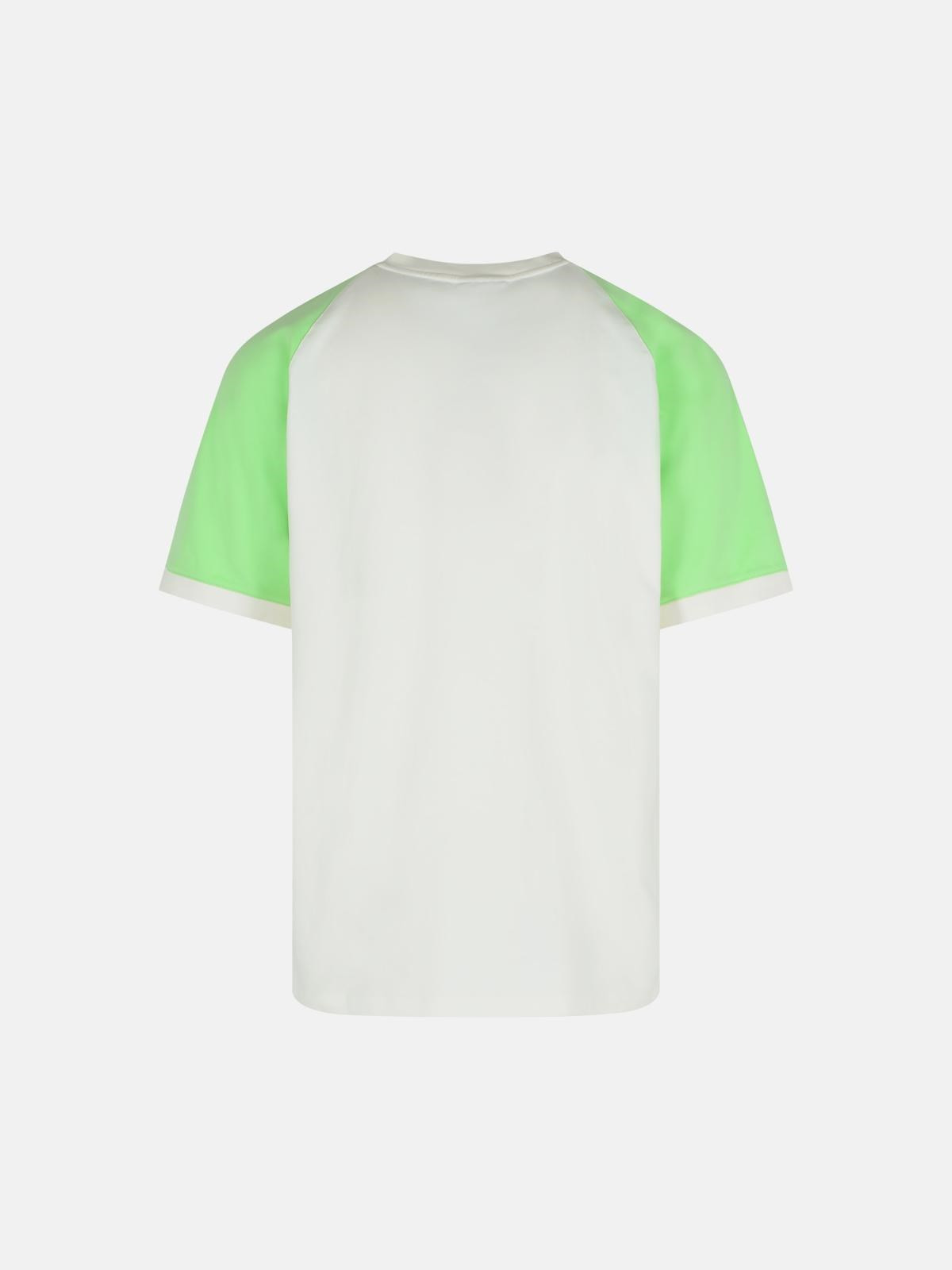 'TENNIS' WHITE COTTON T-SHIRT - 3