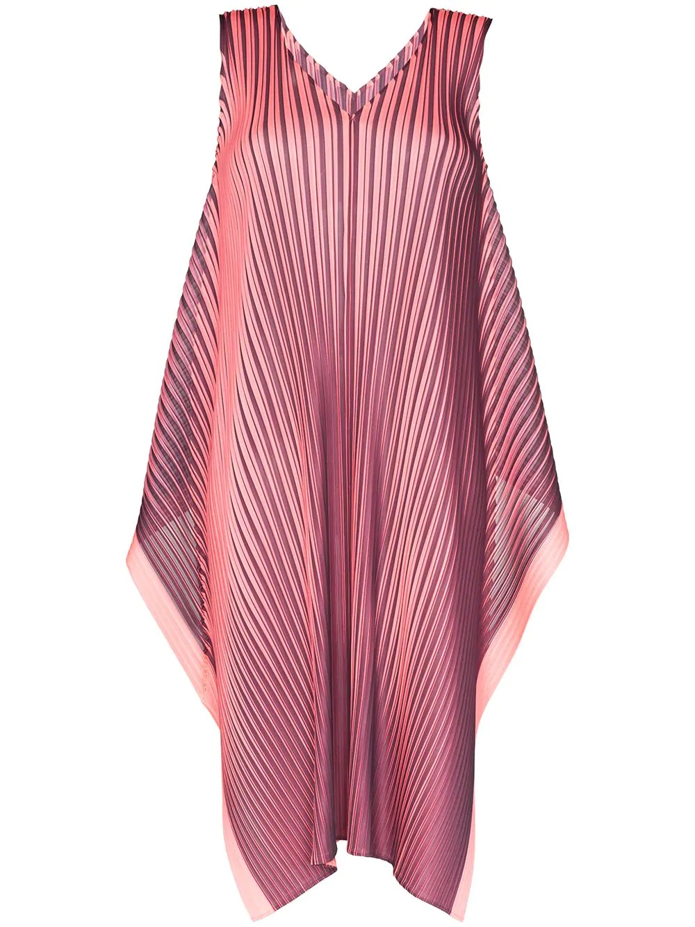 Alt Bright plissé midi dress - 1