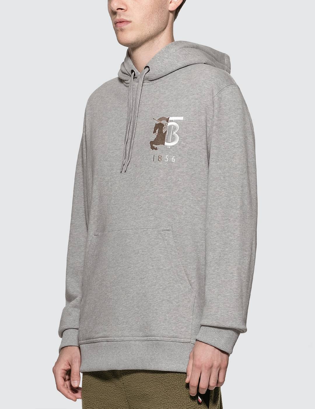 1856 Embroidered Logo Hoodie - 2