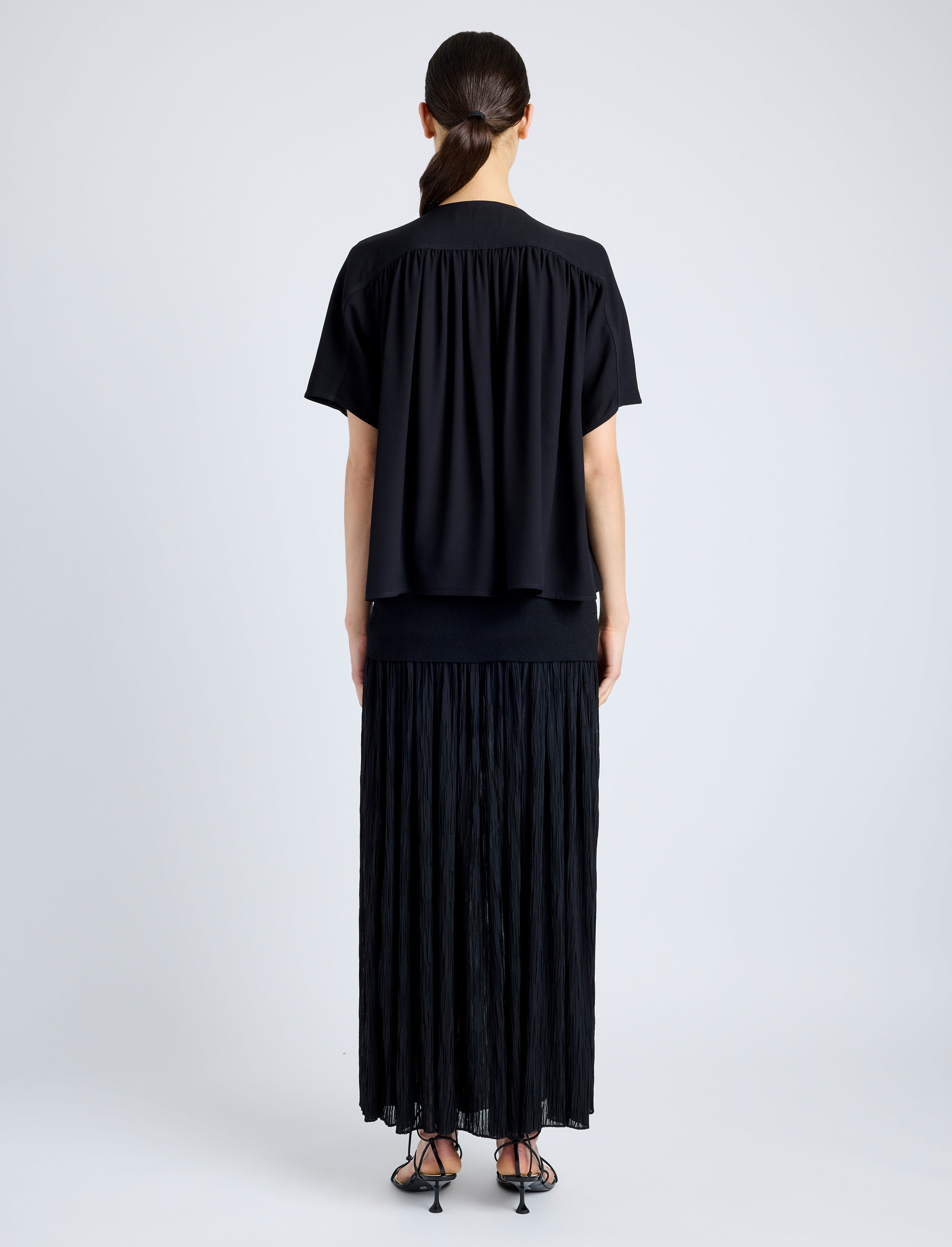Claire Top in Viscose Georgette - 5