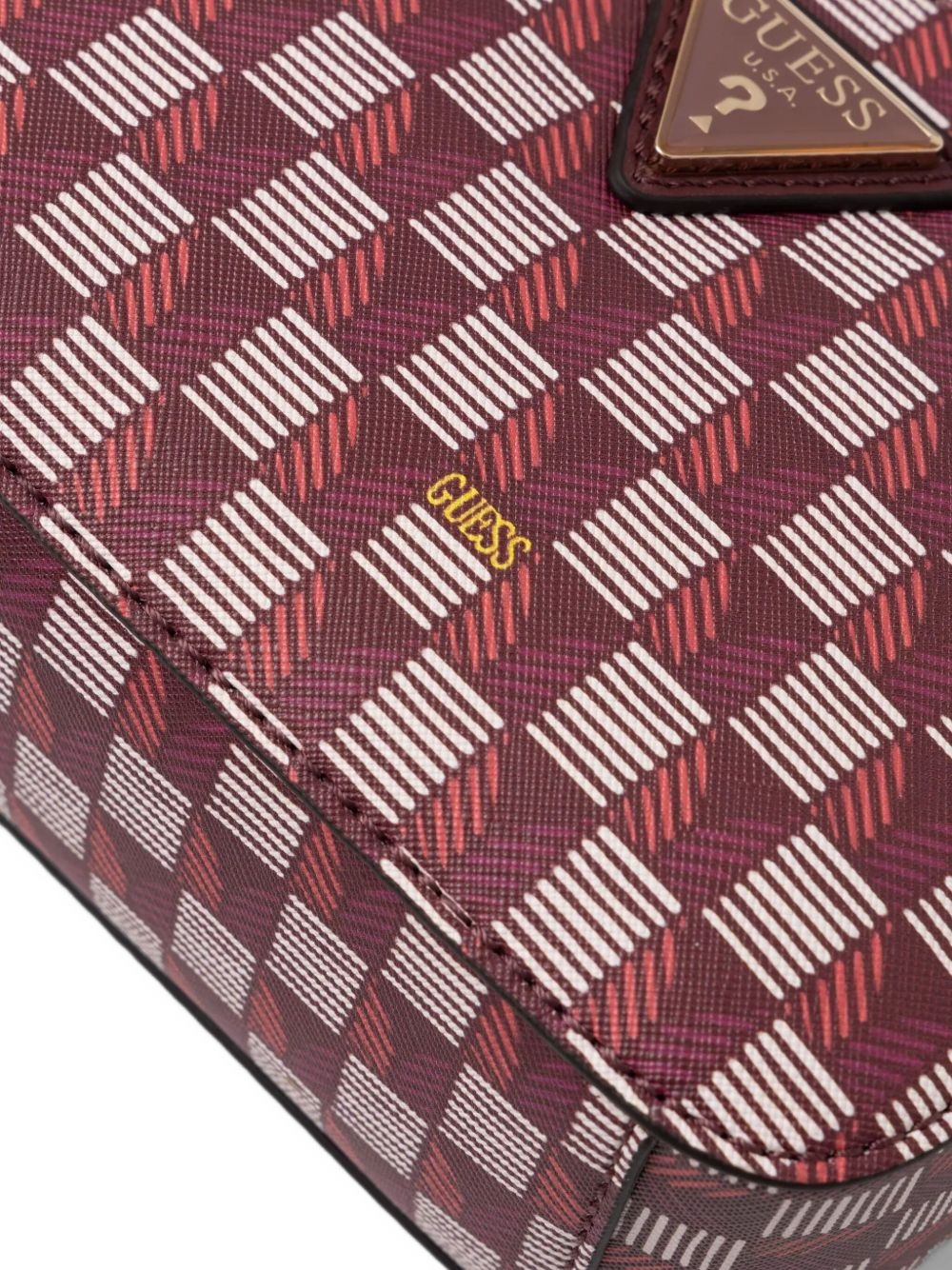 logo-plaque cross body bag - 3