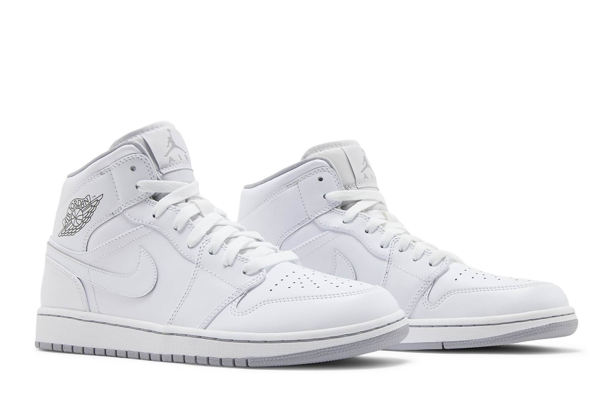 Air Jordan 1 Mid 'White Wolf Grey' - 8