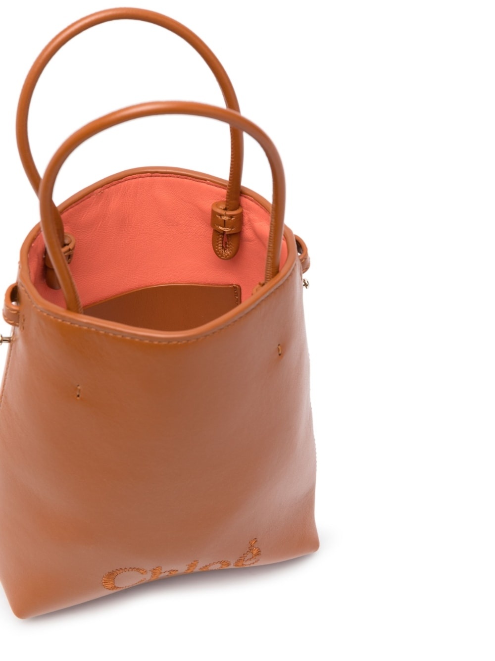 Chloé sense micro leather bucket bag - 2