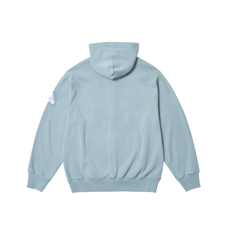 PALACE RIB HOOD HAZY 푸른 outlook