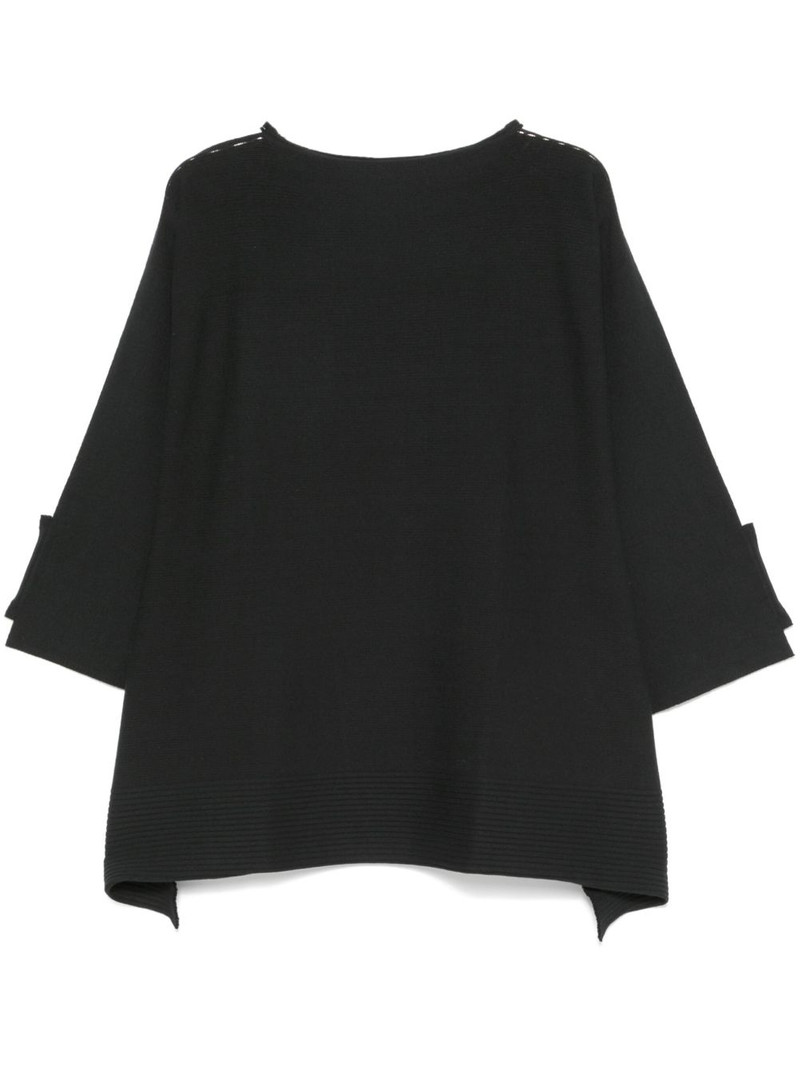 Square Rib AP sweater 1