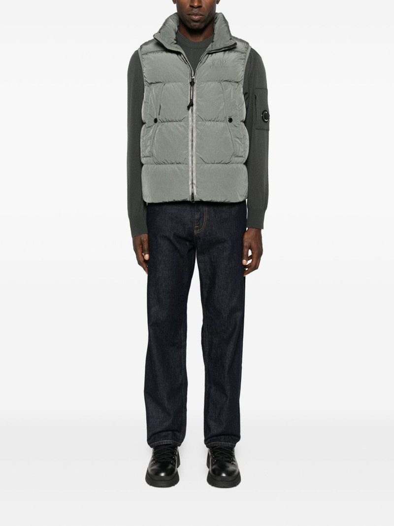 C.P. Company quilted zip-front vest outlook
