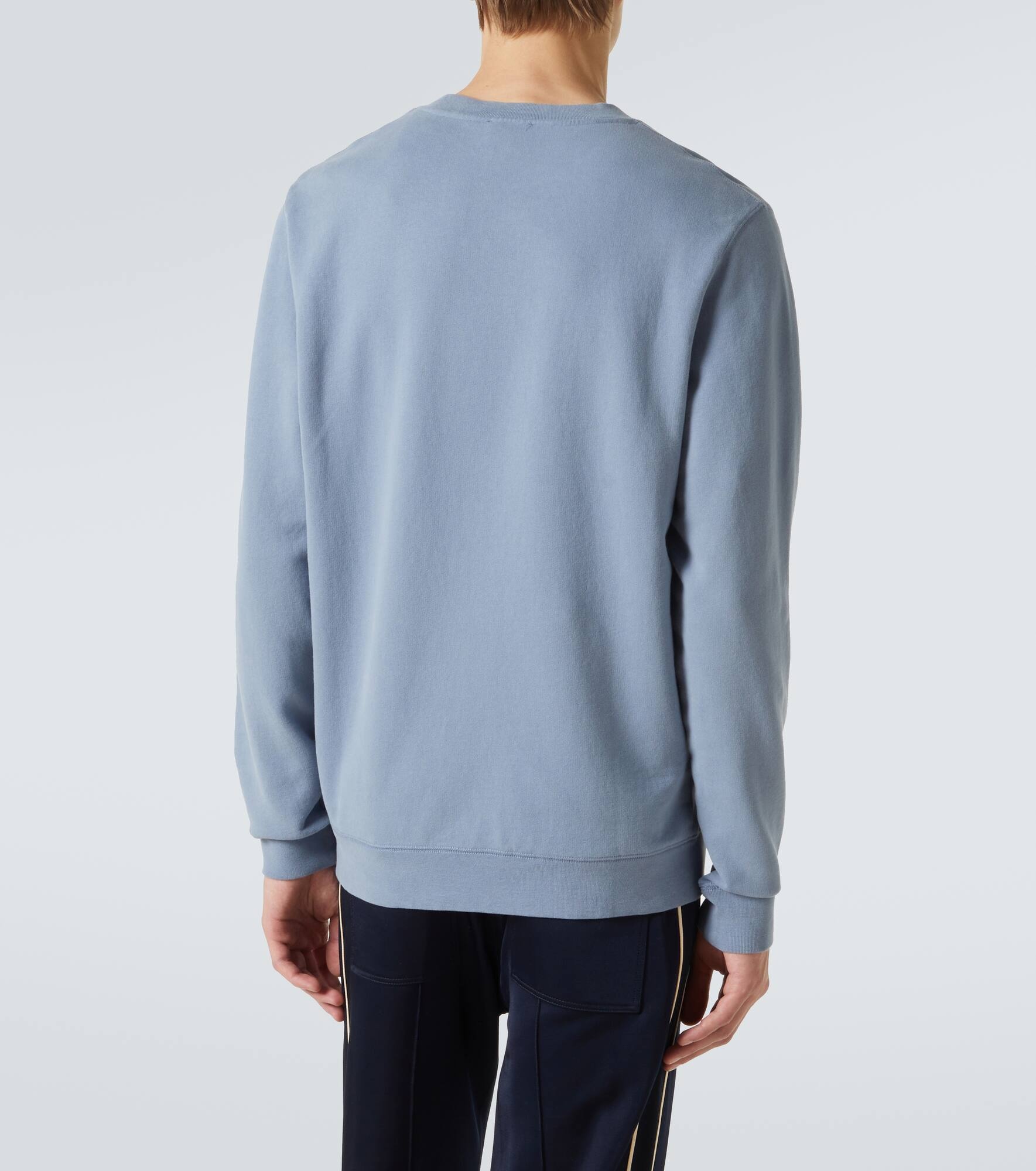 Cotton loopback sweatshirt - 4