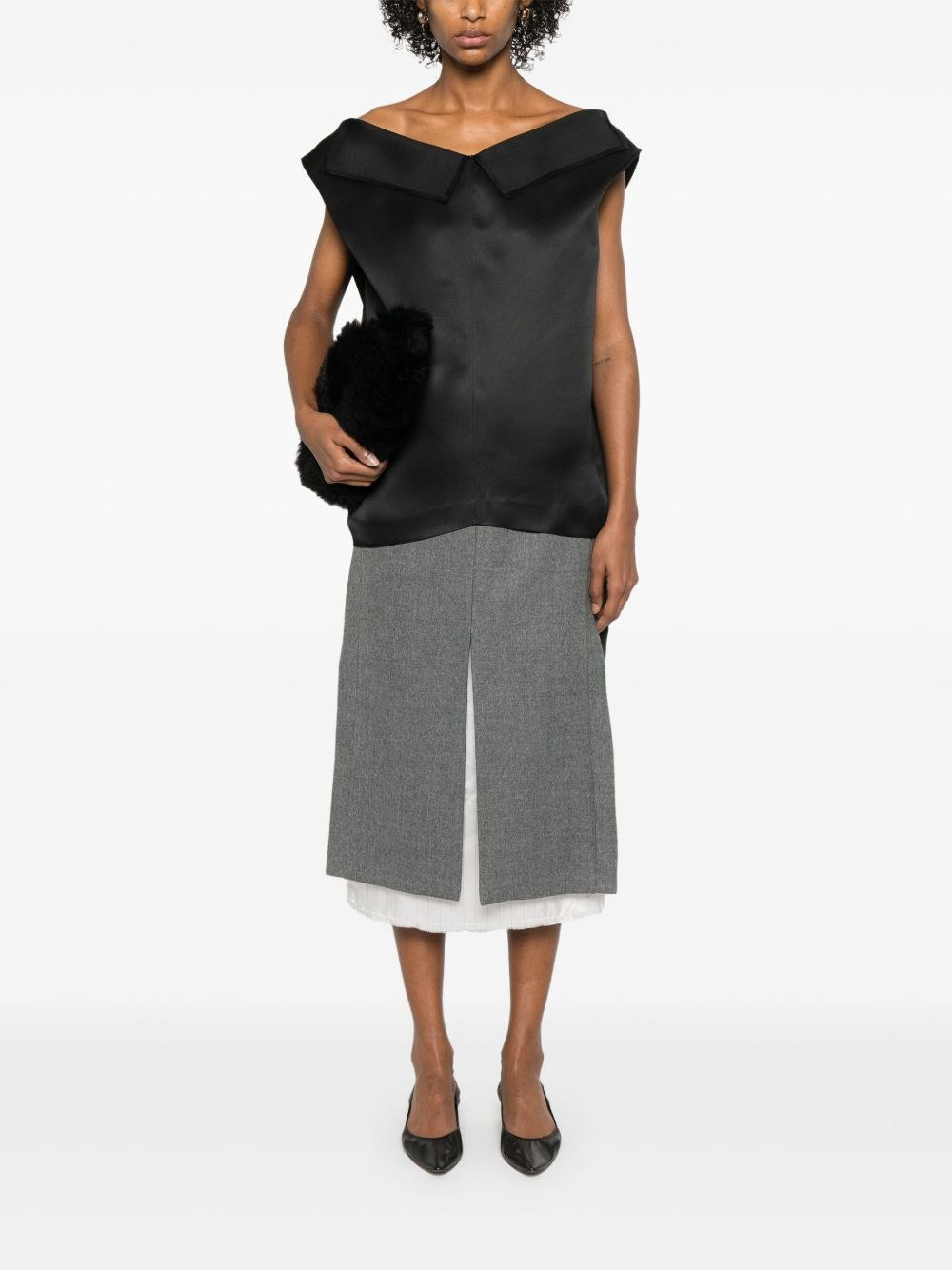 Silk gazar top - 5