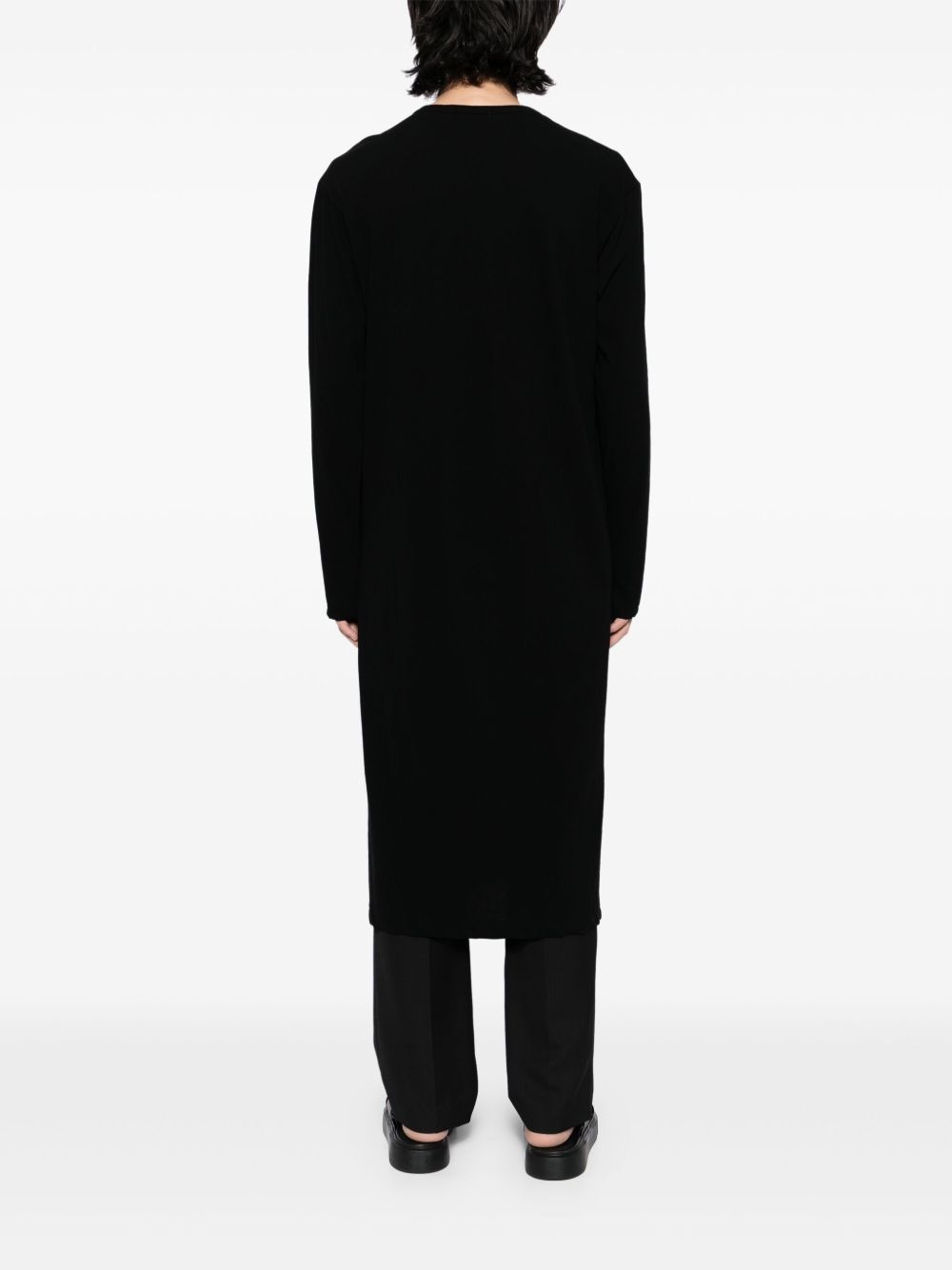 twisted jersey coat - 4