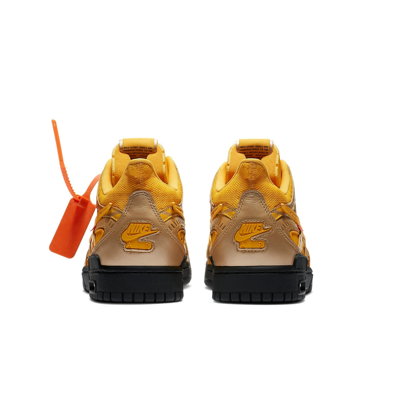 Nike Off-White x Air Rubber Dunk 'University Gold' CU6015-700 - 5