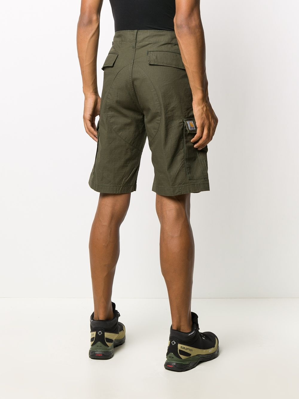 side logo patch shorts - 4