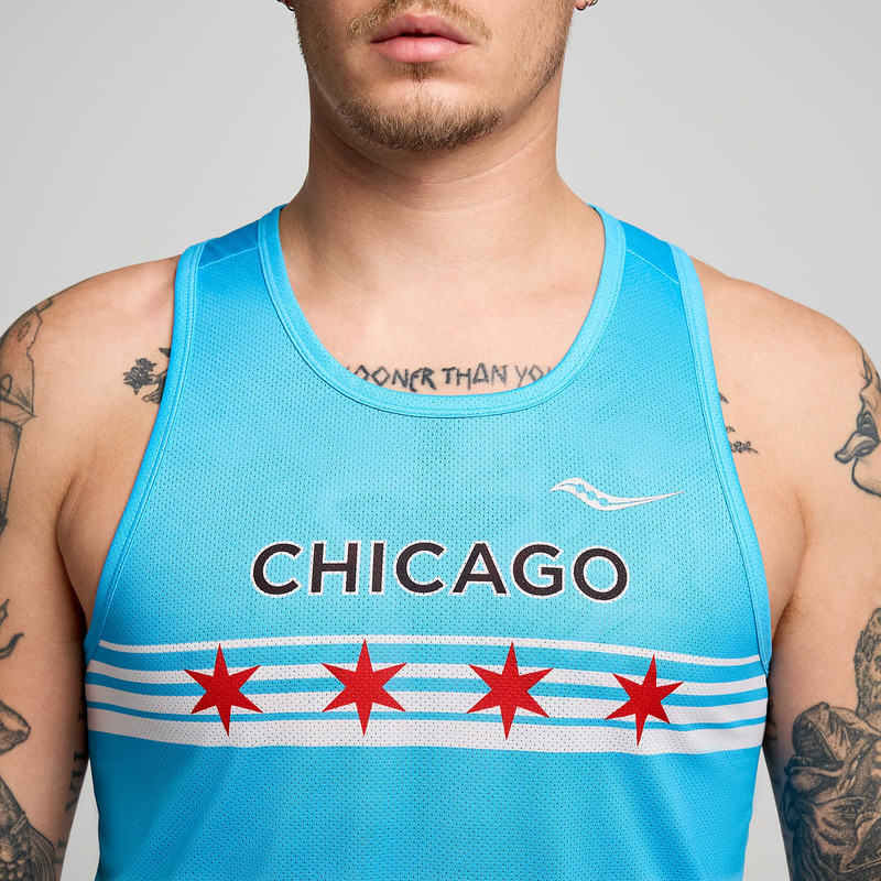 Chicago Stopwatch Graphic Singlet 4