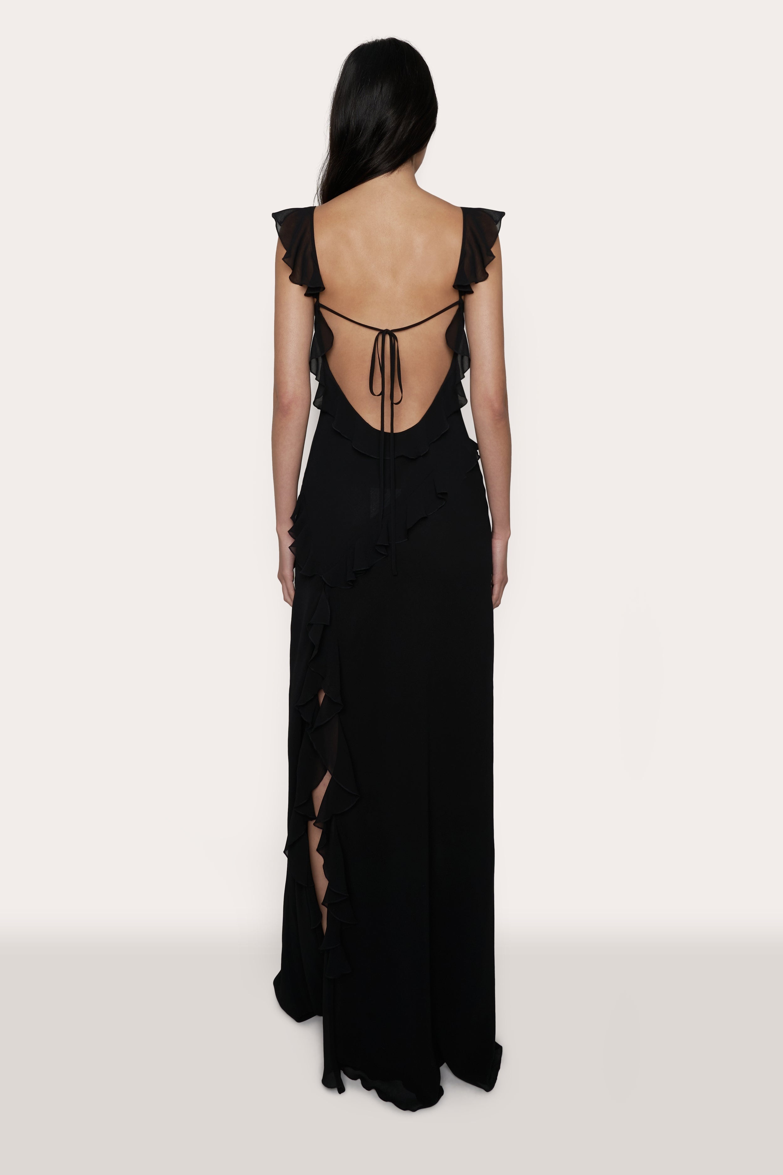 AVILA RUFFLE GOWN - 6