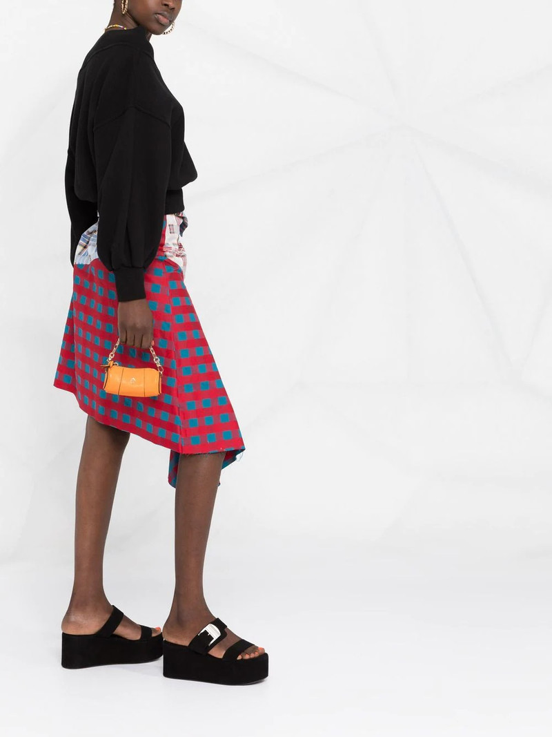 logo-print off-shoulder sweatshirt 6